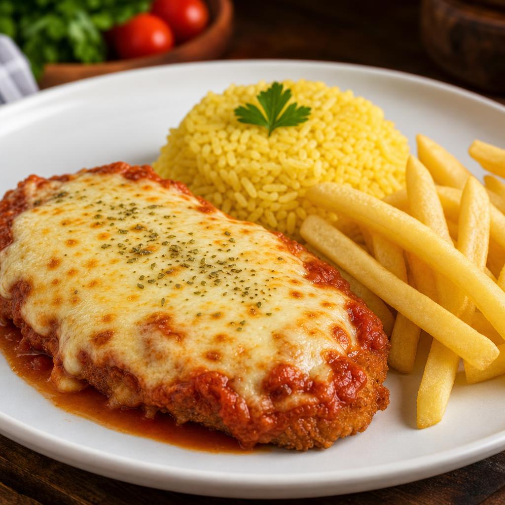 Frango à Parmegiana Caseiro