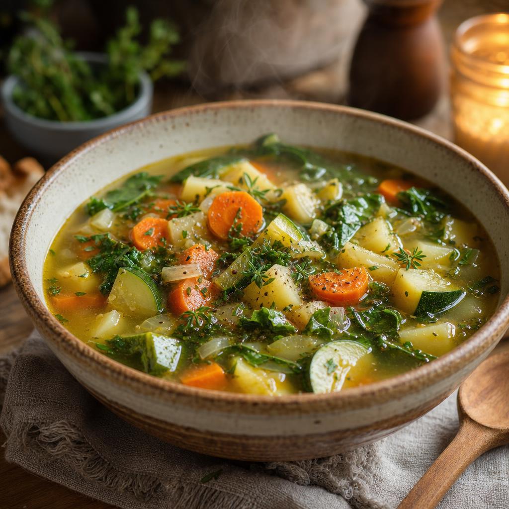 Sopa de Legumes com Carne